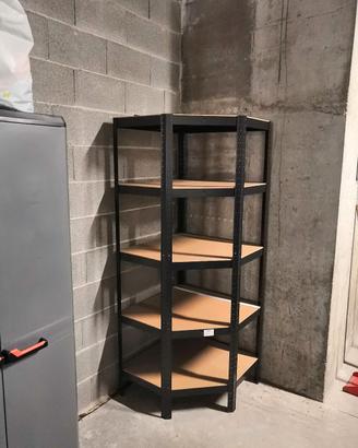 Scaffale ad Angolo 5 ripiani