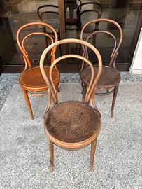 Sedie antiche stile Thonet 14