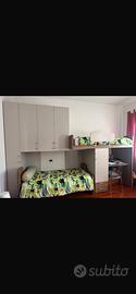 Letti a castello con armadio