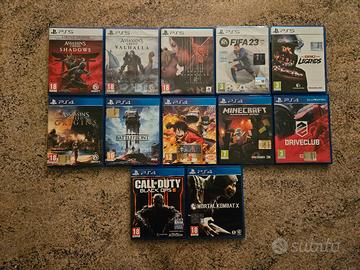 Lotto Giochi PS5/PS4 📦 FIFA23 VALHALLA SIGILLATI