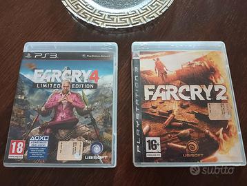 Farcry 2 e Farcry 4 per PS3