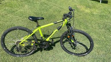 Bicicletta MBT Rockrider ST 500 24''