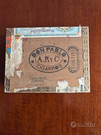 scatola Vintage per Sigari