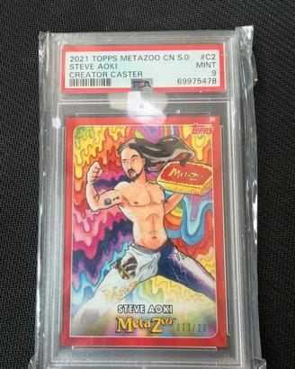 Steve Aoki – Creator Caster #C2 –PSA 9
