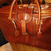 valigia pelle vintage 