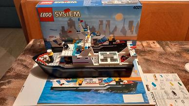 LEGO 4021 Police Patrol-Motoscafo Polizia-Completo