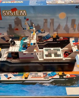 LEGO 4021 Police Patrol-Motoscafo Polizia-Completo