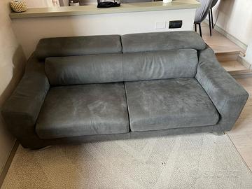 Divano in microfibra 2 metri