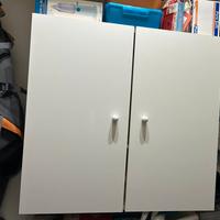 armadietto pensile bianco