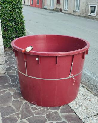 Tino in plastica per vino o alimenti