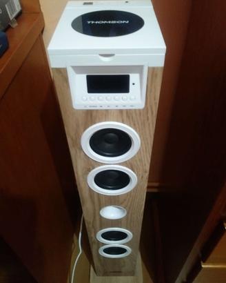 Colonna CD Bluetooth legno Thomson