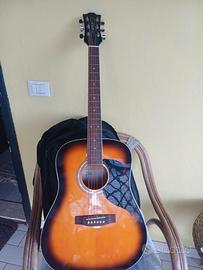 Chitarra acustica Eko Ranger6 +borsa +accordatore