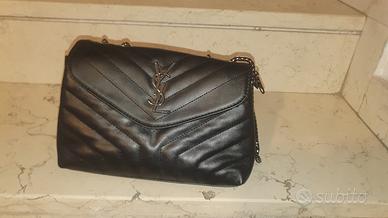 BORSA Saint Lauren black and Grey NEW