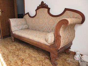 Divano antico stile Luigi Filippo