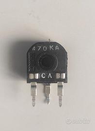 10 Pezzi Trimmer Potenziometro - 470KA CA RadiOhm
