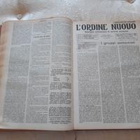 Libro L'ordine nuovo 1919-1920  1924-1925