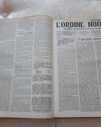 Libro L'ordine nuovo 1919-1920  1924-1925