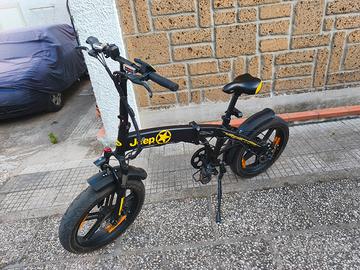 Bici elettrica jeep 