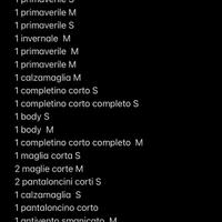 Completini professionali da ciclismo