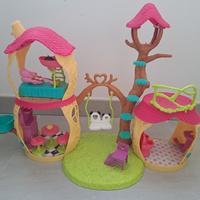 casa delle bambole sull'albero 