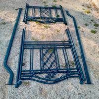 letto completo artigianale 