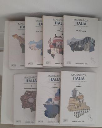 Set 7 DVD Magnifica Italia Corriere della Sera