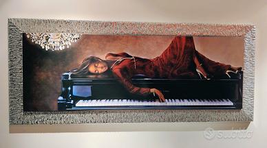 Quadro Into the rithm” – Ron di Scenza cm 154x64