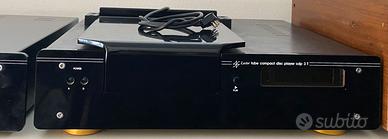 LECTOR CDP3T + PSU3T LETTORE CD VALVOLARE