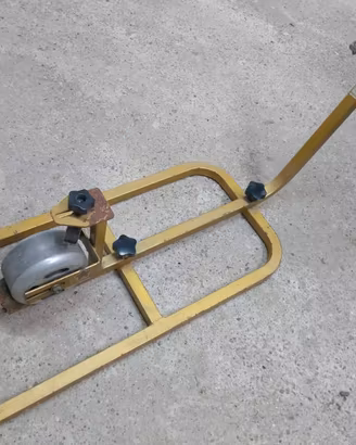 Olmo Rullo allenamento bici vintage