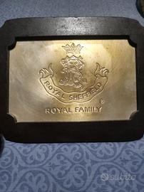 Placca quadro quadruccio Royal Sheffield Royal Fam