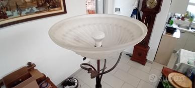 Piantana e lampadario abbinati