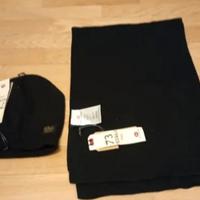 completo sciarpa e berretto nuovo da uomo