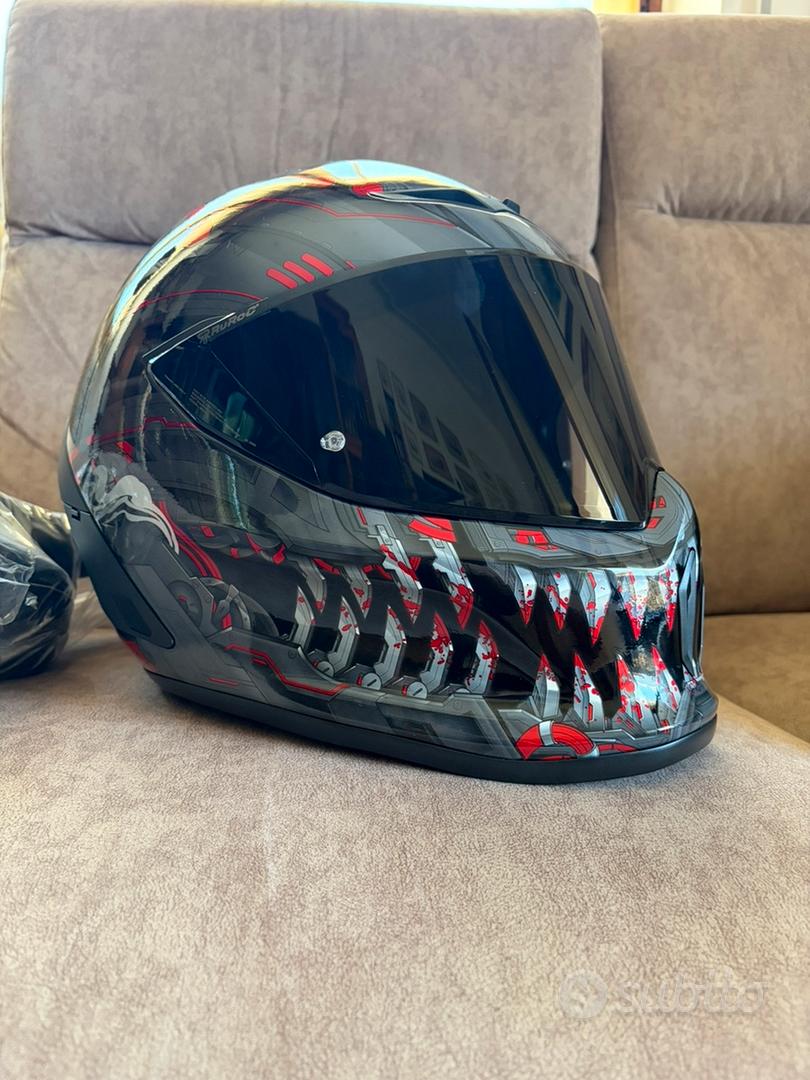 Ruroc EOX Buzzsaw taglia L + Shockwave - Accessori Moto In vendita