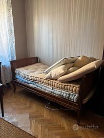 Letto singolo 90x200 fatto a mano