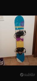 Tavola snowboard Rossignol GALA nuova + scarponi