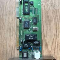 Scheda Ethernet ISA 8 bit per IBM 5150 e simili