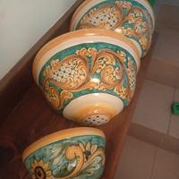 fioriere ceramiche dipinte a mano Caltagirone 