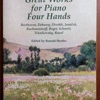 Herder - GREAT WORKS FOR PIANO FOUR HANDS - Dover