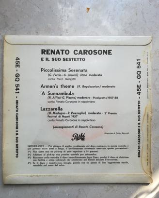 Dischi anni '50 - '60 - 45 giri