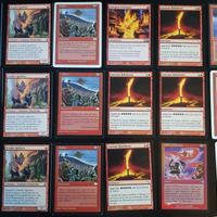 Carte di Magic the Gathering 30 rosso
