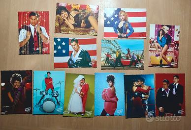 12 cartoline sisley anni 90 New York City 