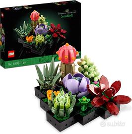 LEGO Piante Grasse, Set per Adulti da Collezione