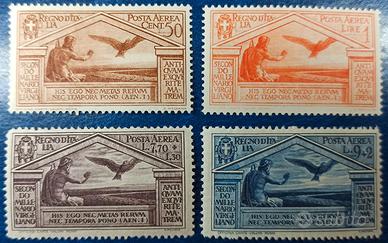 REGNO 1930 Bimillenario nascita di Virgilio AEREA