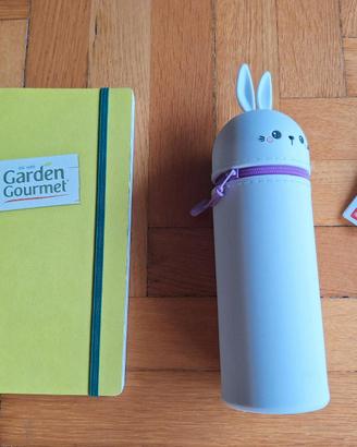Astuccio Legami + Penna Legami + diario green