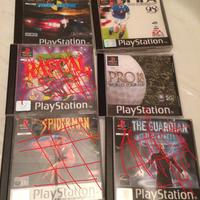 4 giochi per Playstation 1