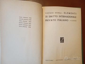 Elementi di diritto Internazionale Privato Ital.