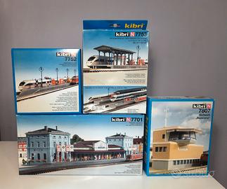 Scala N 1:160 - Grande Set di Stazione ferroviaria