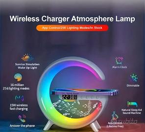  Ricarica Wireless  Sveglia è Cassa Bluetooth 