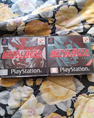 Metal gear solid + special mission pak ps1