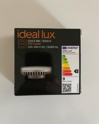 Lampadina LED GX53 9W / 3000K 910 Lumen Ideal Lux